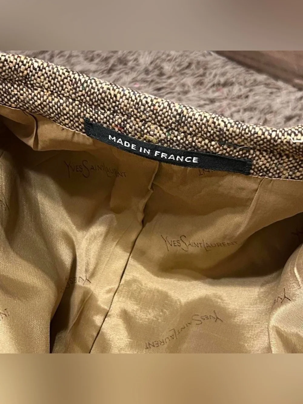 YSL Yves Saint Laurent Brown Blazer!